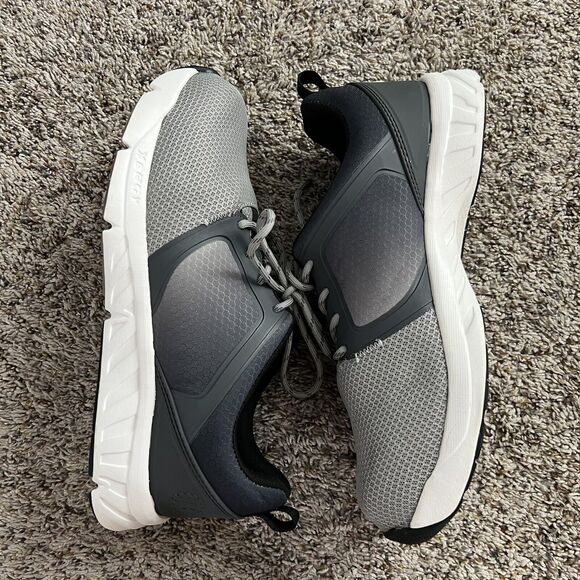 Hytest Men's Safety Footwear Nano Toe Athletic Size 9.5 Faded Grey - Picture 6 of 10